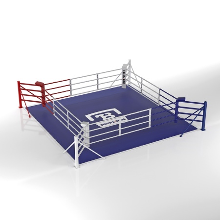 Купить Ринг боксерский напольный Totalbox на упорах 6х6м в Камени-на-Оби 